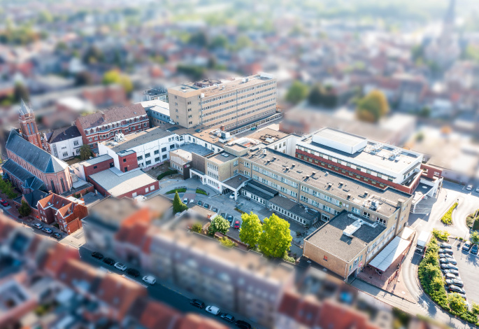 Dronefoto SJKI-gebouwen